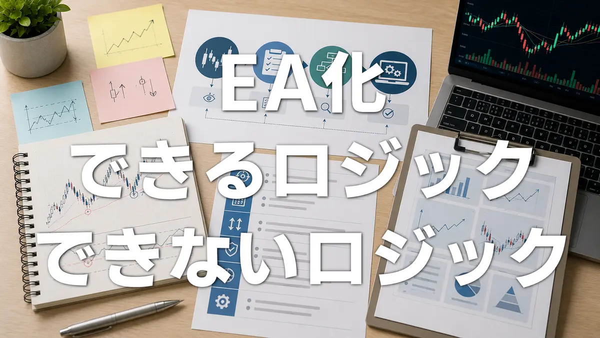EA化できるロジックとできないロジックの違い｜自動売買にできる条件を解説